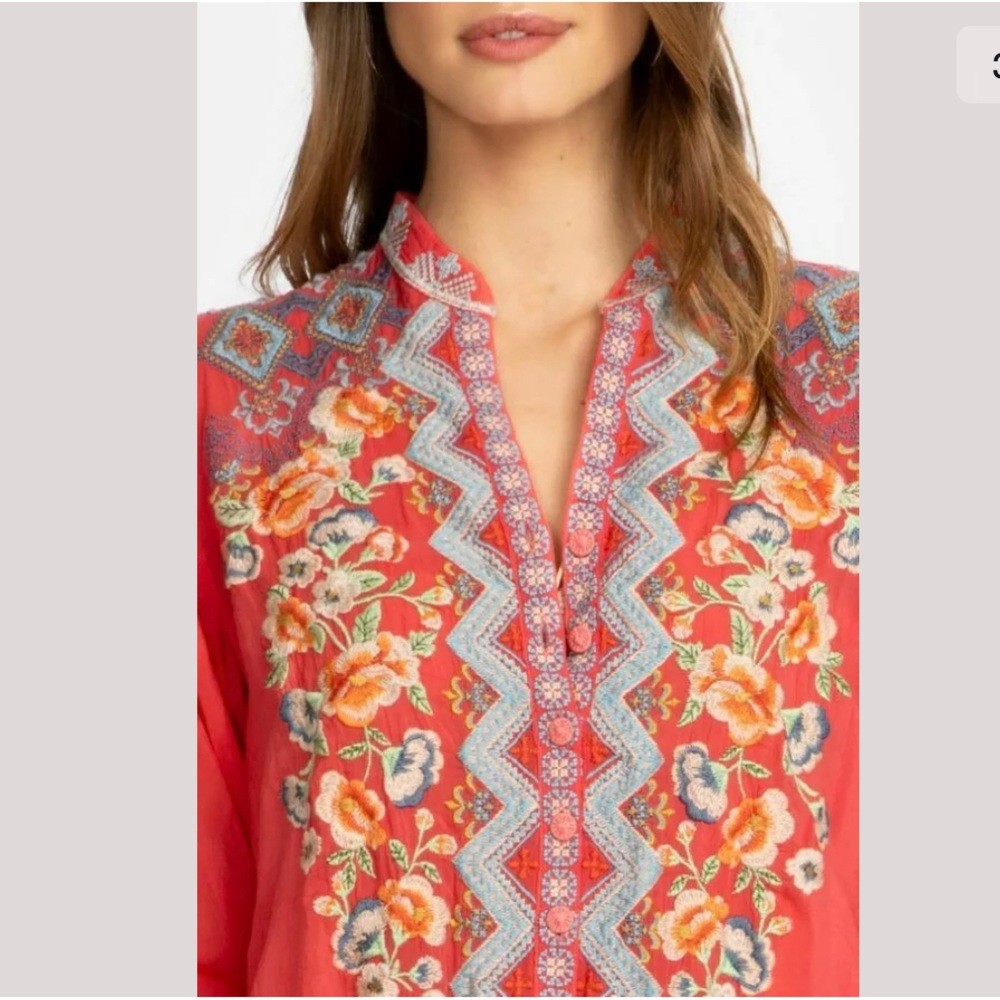 Johnny Was Harlow Tunic NWT (L)